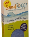 Sand-Off! Powder-Infused Mitt Beach Towel for All-natural Sand Removal - Blue - 1 Pack