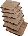 DII Kitchen Millennium Excello Microfiber Kitchen Cloth, Taupe, Set of 6