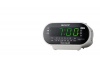 Sony ICF-C318 Automatic Time Set Clock Radio with Dual Alarm (White)