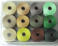 12 Super-lon #18 Cord Ideal for Stringing Beading Crochet and Micro-macram Jewelry Compatible with Kumihimo Projects S-lon Summer Mix 12 Super-lon #18 Cord Ideal for Stringing Beading Crochet and Micro-macram Jewelry Compatible with Kumihimo Projects S-lon Summer Mix