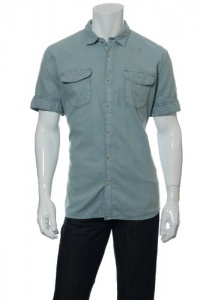 Converse Black Canvas Aqua Button Down Shirt Sport , Size XLarge Converse Black Canvas Aqua Button Down Shirt Sport , Size XLarge
