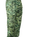 Aqua Design Mens Voyager Fishing Camo Zip Off Short Wading Pants