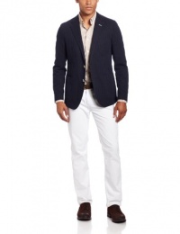 GANT Rugger Men's Pinstripe Canvas Blazer, Midnight Blue, 48 GANT Rugger Men's Pinstripe Canvas Blazer, Midnight Blue, 48