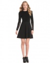 Rebecca Taylor Women's Ponte and Lace Dress