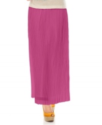 Put together a breezy warm-weather outfit with this full-length crinkle petite skirt by Charter Club! (Clearance) Put together a breezy warm-weather outfit with this full-length crinkle petite skirt by Charter Club! (Clearance)