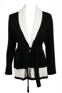LAUREN Ralph Lauren Petites Open Front Belted Shrug Sweater LAUREN Ralph Lauren Petites Open Front Belted Shrug Sweater