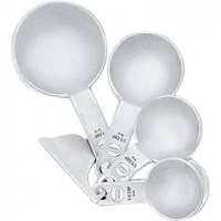 KitchenAid Measuring Cups, Set of 4, White KitchenAid Measuring Cups, Set of 4, White