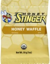 Honey Stinger Organic Waffles, Honey, 1-Ounce Packages (Pack of 16)