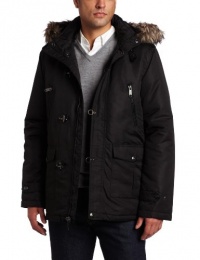 Steve Madden Men's Hooded Parka Steve Madden Men's Hooded Parka