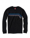 Quiksilver - Boys Cross Shore Bu1 Vr3 T-Shirt, Size: Large, Color: Black