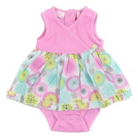 Baby Headquarters Newborn Girls' Floral Romper Baby Headquarters Newborn Girls' Floral Romper