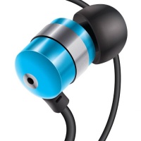 GOgroove audiOHM Earbuds / In-Ear Headphones with Interchangeable Noise Isolating Ergonomic Ear Gels (4 sizes) & Deep Bass for Smartphone , MP3 Player , Tablet , Laptop , Computer , DVD Player & Other Portable Electronics - Retro Blue GOgroove audiOHM Earbuds / In-Ear Headphones with Interchangeable Noise Isolating Ergonomic Ear Gels (4 sizes) & Deep Bass for Smartphone , MP3 Player , Tablet , Laptop , Computer , DVD Player & Other Portable Electronics - Retro Blue