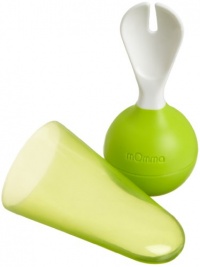 Lansinoh mOmma Mealtime Fork, Green Lansinoh mOmma Mealtime Fork, Green