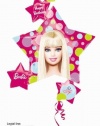 Barbie All Dolled Up Super Shape Metallic Balloon, 32 x 35 Inches