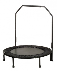 Sunny Health & Fitness 40 Foldable Trampoline with Bar Sunny Health & Fitness 40 Foldable Trampoline with Bar