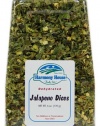 Harmony House Foods, Dried Jalapeno, Diced, 6 Ounce Quart Size Jar