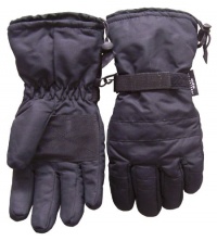 N'ice Caps Boys Snowboarder Glove with Gauntlet Black N'ice Caps Boys Snowboarder Glove with Gauntlet Black