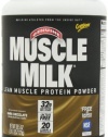 CytoSport Muscle Milk Lean Muscle Protein Powder, Dark Chocolate, 2.47 Pound