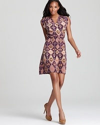 This Ella Moss dress masters global inspiration with a richly eclectic print, cut from supple silk. This Ella Moss dress masters global inspiration with a richly eclectic print, cut from supple silk.