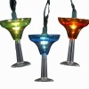 Kurt Adler 10-Light Margarita Glass Light Set