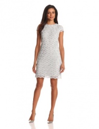 Suzi Chin Women's Lace Shift Dress Suzi Chin Women's Lace Shift Dress