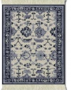 Lextra Indienne Colonial Williamsburg, 10.25 x 7.125 Inches, MouseRug, Navy, Light Blue and Cream, One (MWD-1)