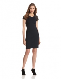 Rebecca Taylor Women's Ponte Lace Dress Rebecca Taylor Women's Ponte Lace Dress