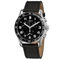 Victorinox Swiss Army Chronograph Classic Black Strap Men's Watch - V241493 Victorinox Swiss Army Chronograph Classic Black Strap Men's Watch - V241493