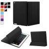 KHOMO ® DUAL Black Case Polyurethane Cover FRONT + Hard Rubberized Poly-carbonate BACK Protector for Apple iPad 2 , iPad 3 & iPad 4