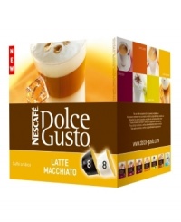 Slightly sweet and always delicious, this latte macchiato is marked with a strong shot of coffee that makes for an excellent afternoon or after-dinner treat. Slightly sweet and always delicious, this latte macchiato is marked with a strong shot of coffee that makes for an excellent afternoon or after-dinner treat.
