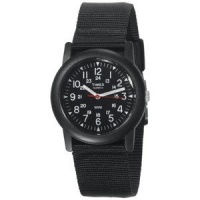 Timex Premium Originals Black Dial Green Nylon Strap Mens Watch T2N363 Timex Premium Originals Black Dial Green Nylon Strap Mens Watch T2N363