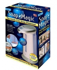 Soap Magic Hands Free Soap Dispenser (White) Soap Magic Hands Free Soap Dispenser (White)
