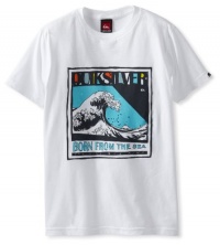 Quiksilver Boys 8-20 Sights, White, Medium Quiksilver Boys 8-20 Sights, White, Medium