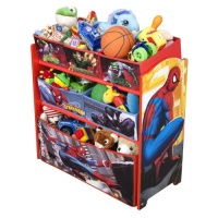 Spiderman Multi-Bin Toy Organizer Spiderman Multi-Bin Toy Organizer