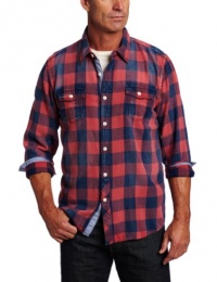 True Grit Men's Rebel Plaid Long Sleeve 2 Pocket Shirt True Grit Men's Rebel Plaid Long Sleeve 2 Pocket Shirt