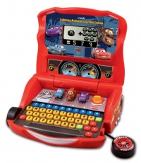 VTech - Disney's Cars - Lightning McQueen Learning Laptop VTech - Disney's Cars - Lightning McQueen Learning Laptop
