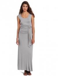 Wrapper Cap-Sleeve Scoop-Neck Maxi Dress Wrapper Cap-Sleeve Scoop-Neck Maxi Dress