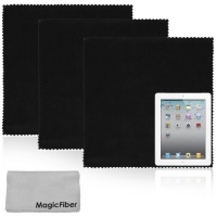 (4 Piece Combo) The BIG MagicFiber® - Extra Large Premium Microfiber Cleaning Cloths for Tablet and LCD TV Screens - 2 Size Set (4 Piece Combo) The BIG MagicFiber® - Extra Large Premium Microfiber Cleaning Cloths for Tablet and LCD TV Screens - 2 Size Set
