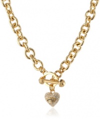 Juicy Couture Jewelry Replenishment Pave Icon Necklace, 18 Juicy Couture Jewelry Replenishment Pave Icon Necklace, 18