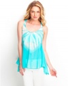 GUESS Women's Tie-Dye Swing Tank