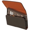 Horizontal Pebbled Leather Pouch Case for HTC EVO 4G (Black)