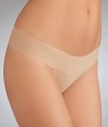 Hanky Panky Bare Eve Natural Rise Thong (6J1661) S/Hot Fuchsia