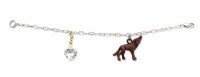 Twilight Breaking Dawn Bella's Wolf & Heart Bracelet Twilight Breaking Dawn Bella's Wolf & Heart Bracelet