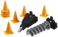 Bruder Accessories Mini Excavators, Hydr. Hammer, Augers, Pylons