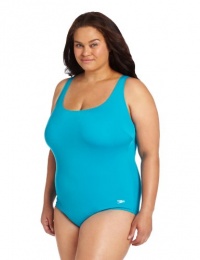 Speedo Aquatic Endurance+ Polyester Plus Size Vanquisher Moderate Ultraback Swimsuit Speedo Aquatic Endurance+ Polyester Plus Size Vanquisher Moderate Ultraback Swimsuit
