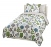 DwellStudio Owls Twin Duvet Set, Sky