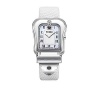 Fendi Women's F371144 B. Fendi White Textured Leather Strap Watch