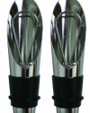 Global Decor Set of Wine Pourers, Set of 2