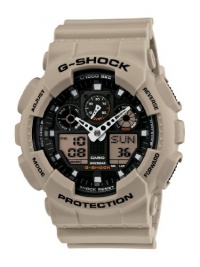 Casio Men's GA100SD-8A G-Shock Military Sand Resin Analog-Digital Watch Casio Men's GA100SD-8A G-Shock Military Sand Resin Analog-Digital Watch