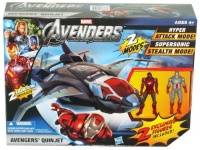 Marvel the Avengers Quinjet Vehicle Toy W/2 Figures Marvel the Avengers Quinjet Vehicle Toy W/2 Figures